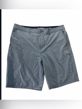 Goodfellow & Co Chino shorts Men’s size 38 Blue 10” Inseam Zipper Button Pockets